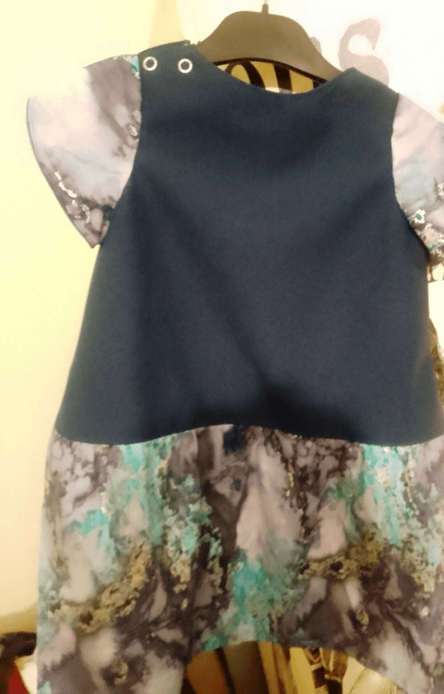 [Vente directe] Robe Barbara évolutive 3-6 ans manches tulipe