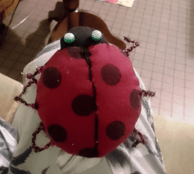 [Vente Directe] Peluche "La Coccinelle du changement"