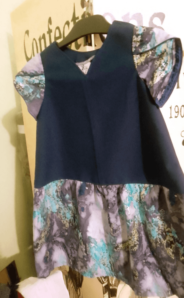 [Vente directe] Robe Barbara évolutive 3-6 ans manches tulipe