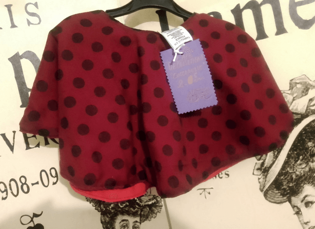 [Destockage proto] Cape "coccinelle du changement" enfant 2-6 ans Déguisement