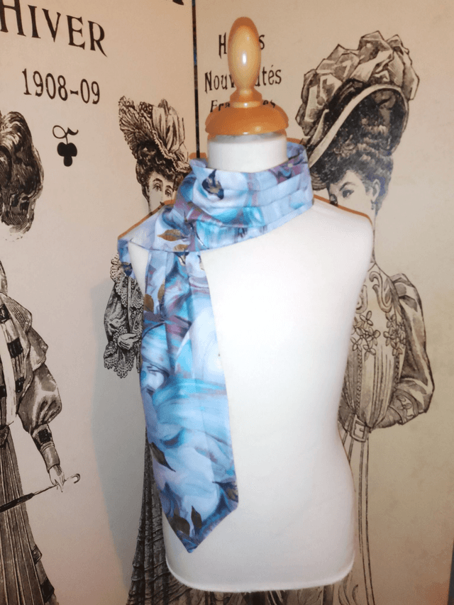 [Préco] Ascot Lavallière Artisanal en Soie ou Wax - Élégance et Style Intemporel et Non Genré