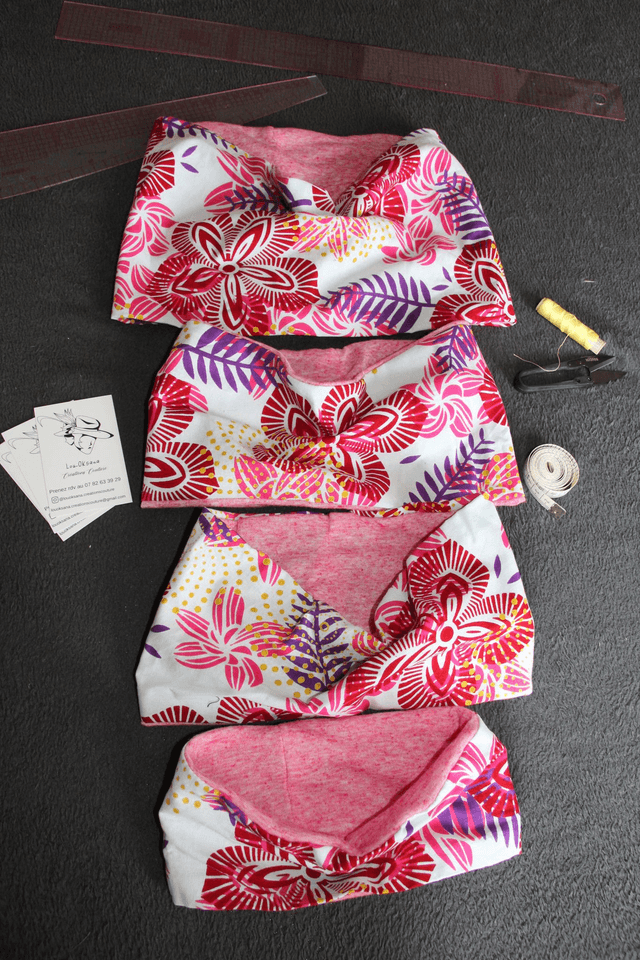 [Préco] Snood Tour de cou - bébé enfant - Wax+Jersey (non genré)